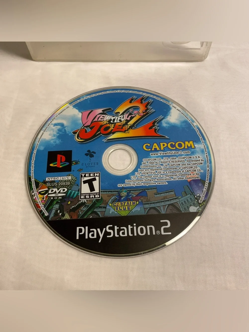 Viewtiful Joe 2 (Sony PlayStation 2, 2004) PS2 DISC ONLY Tested & Works Videogme